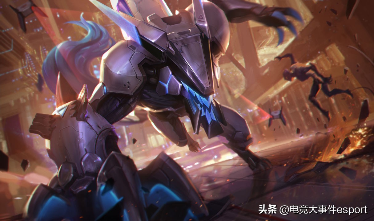 LOL狼人沃里克源計劃皮膚鑒賞：全身機甲的帥狗狗，你喜歡嗎？