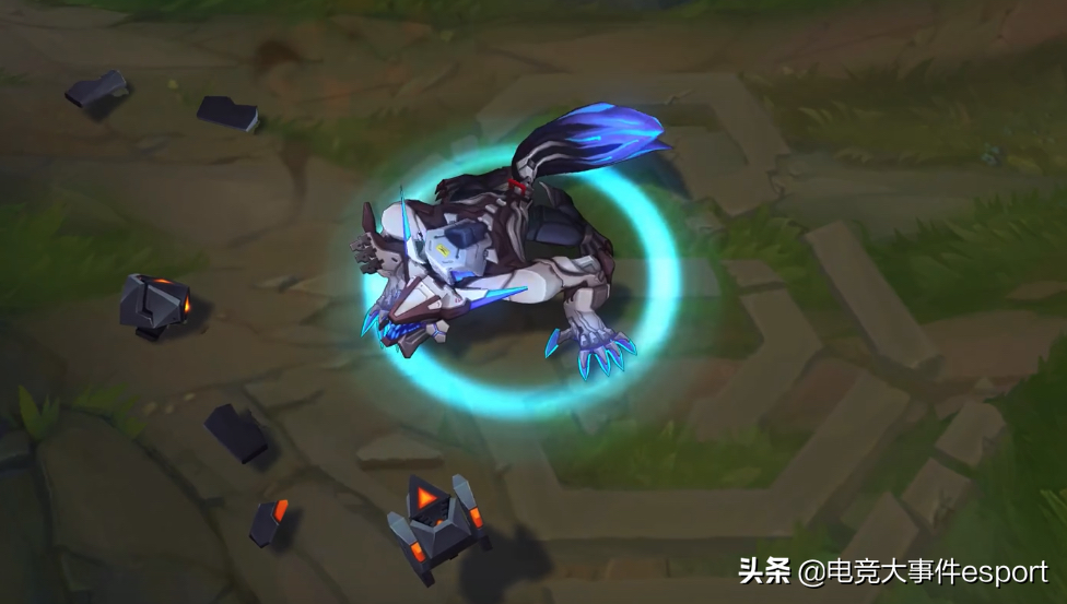 LOL狼人沃里克源計劃皮膚鑒賞：全身機甲的帥狗狗，你喜歡嗎？
