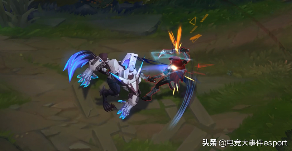LOL狼人沃里克源計劃皮膚鑒賞：全身機甲的帥狗狗，你喜歡嗎？