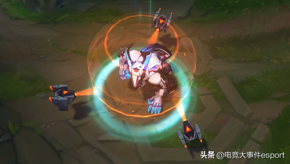 LOL狼人沃里克源計劃皮膚鑒賞：全身機甲的帥狗狗，你喜歡嗎？