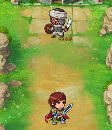 伏魔記：猛男平A！微笑戰斗！打倒火焰軍團