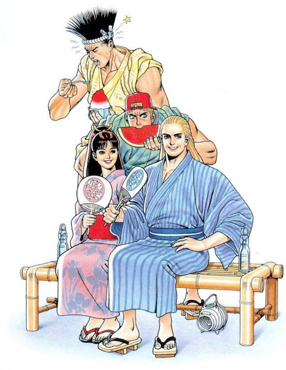 《拳皇》餓狼隊最初人設原型，特瑞安迪的背后有大量漫畫支撐