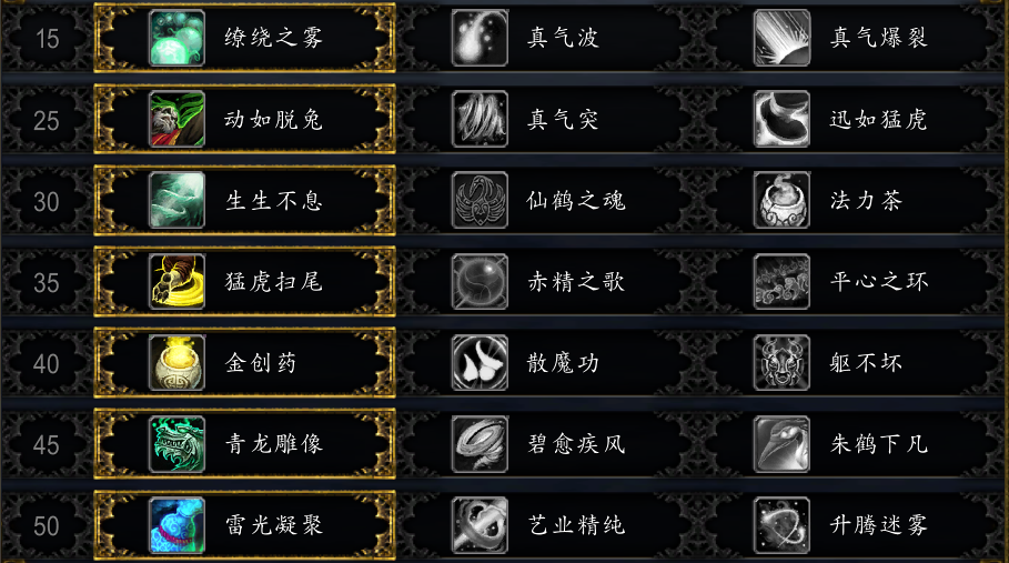 魔獸世界:9.0武僧職業技能改動介紹及少量測試