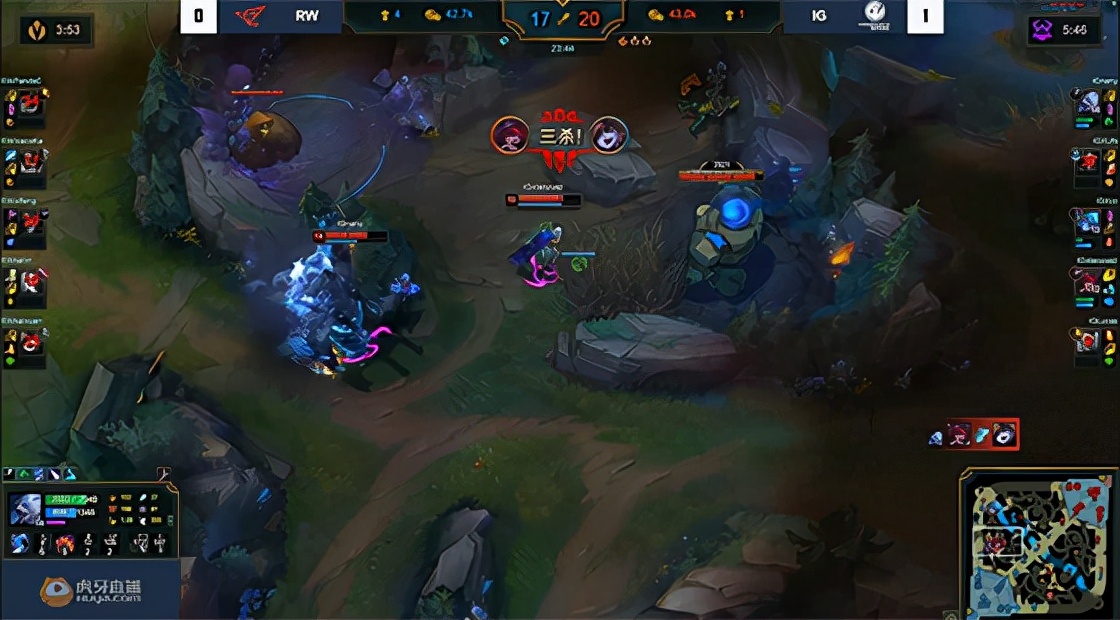 LOL-NEST：XUN千玨關鍵大招扭轉乾坤，iG 2-0翻盤淘汰RW