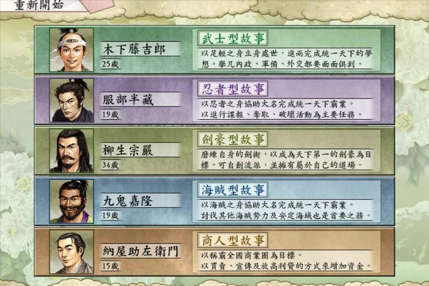 《太閣立志傳》最自由的日本游戲，大名、浪人、渣男？任你選
