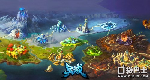 暢游中央世界《靈域》手游完美再現玄幻大陸