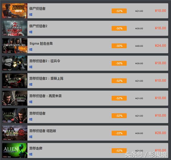 經典射擊游戲《孤膽槍手》全系列折扣，四游戲合集包售價24元