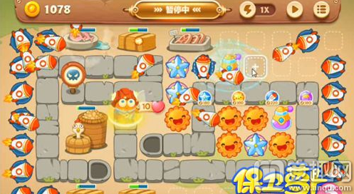 保衛蘿卜3集市第45關金蘿卜攻略 集市45關怎么過