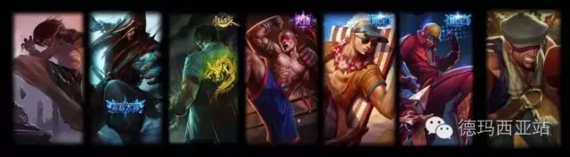 LOL盲僧全皮膚介紹：我用雙手成就你的夢想！