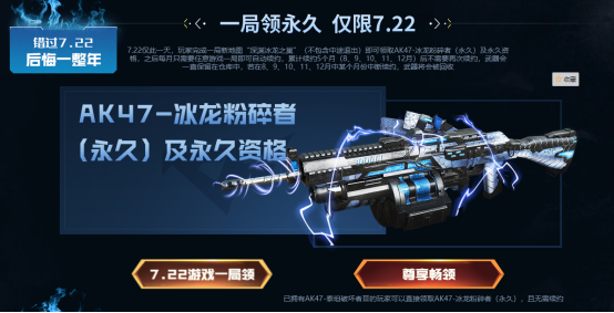 CF周年慶全新永久挑戰武器免費領，軍銜等級提升，老兵快回來呀