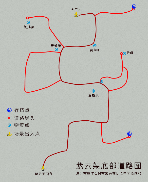 單機游戲《仙劍4》完整圖文攻略，詳細地圖物資標記