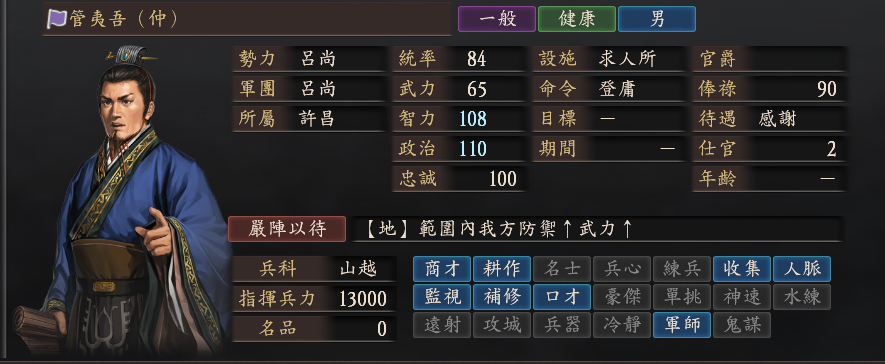 三國志12系列—人物亂入
