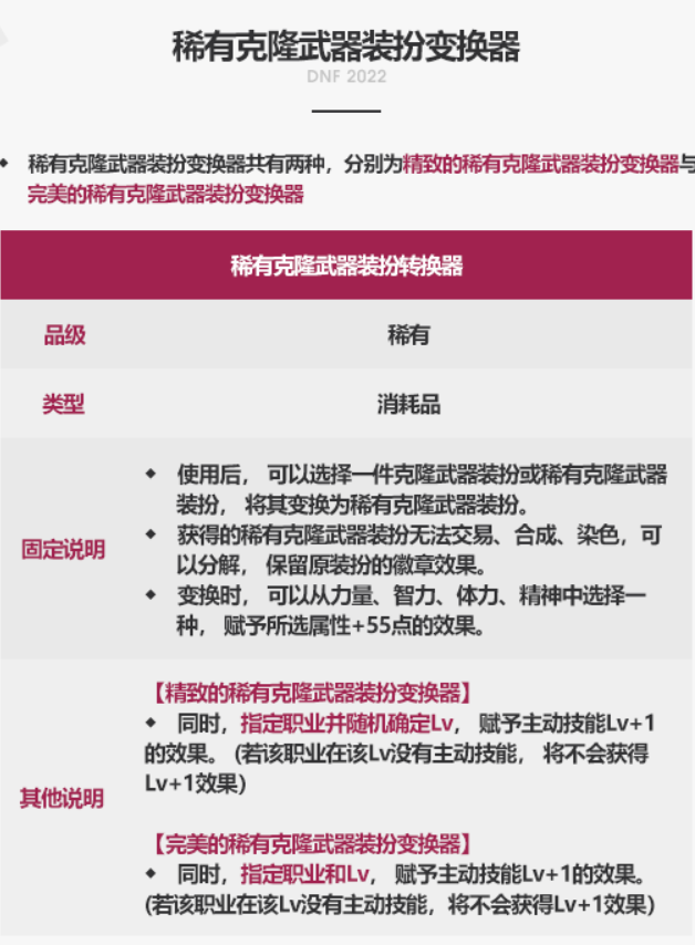 DNF：2022新春禮包與往期對比，稀有克隆武器裝扮是亮點