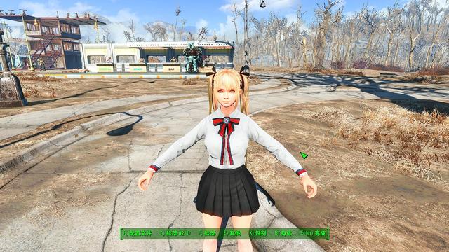 輻射4給NPC捏臉使用種族MOD后出現黑皮等一系列問題的解決辦法