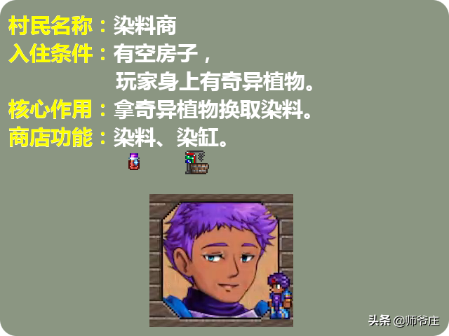 《泰拉瑞亞》入住條件研究與自制頭像展示(1)