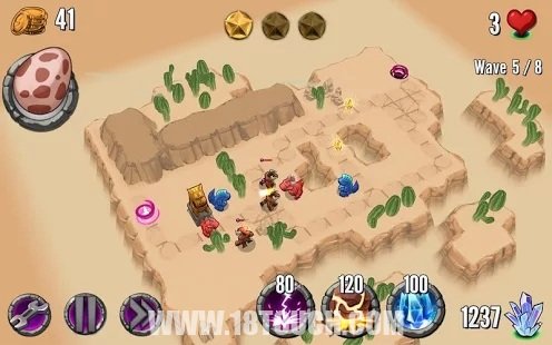 卡通塔防《恐龍時代》Android版免費