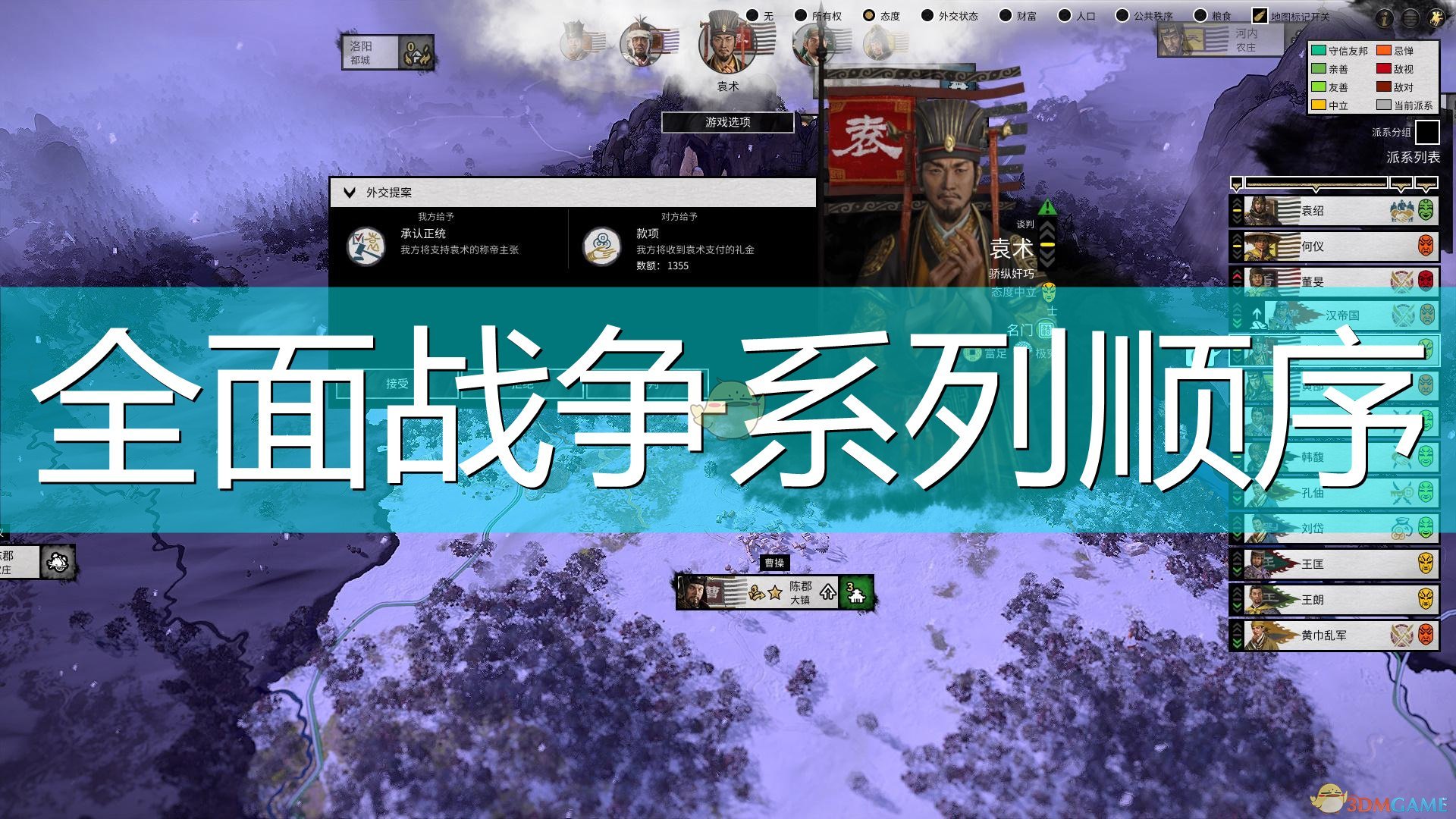 全面戰爭系列順序