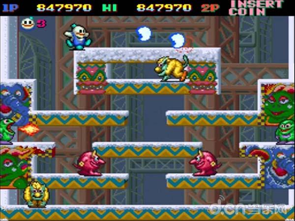 經典街機游戲《雪人兄弟 classic》登錄手機平臺