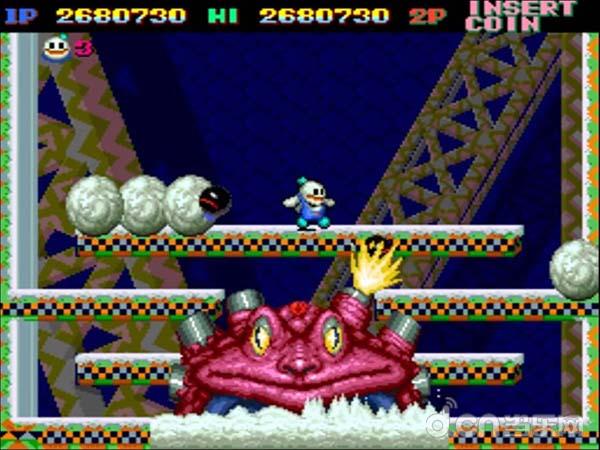 經典街機游戲《雪人兄弟 classic》登錄手機平臺