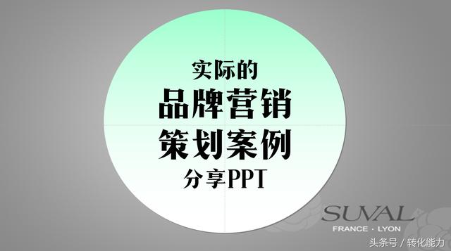 策劃方案寫得好，需要案例來參考，公司品牌策劃營銷方案PPT