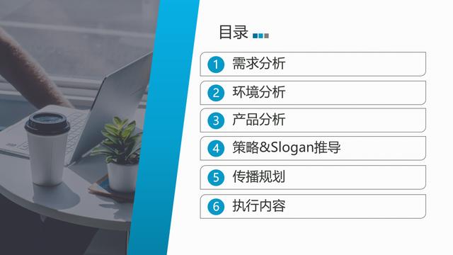 新品上市推廣方案PPT，全內容引導，線性架構方案精美套用不加班