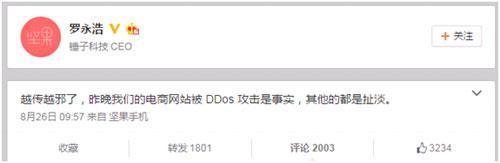 羅永浩其實是個網絡安全推廣專家