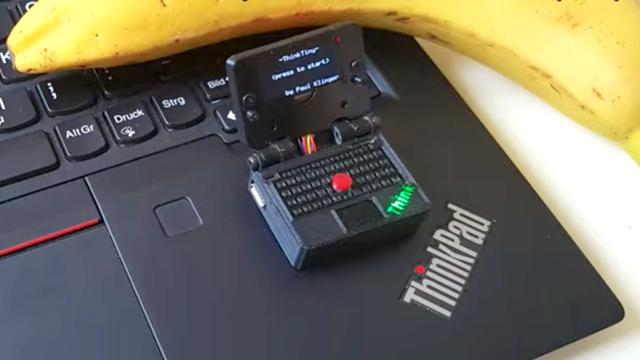 可以玩游戲！這是你見過的最小的ThinkPad筆記本電腦