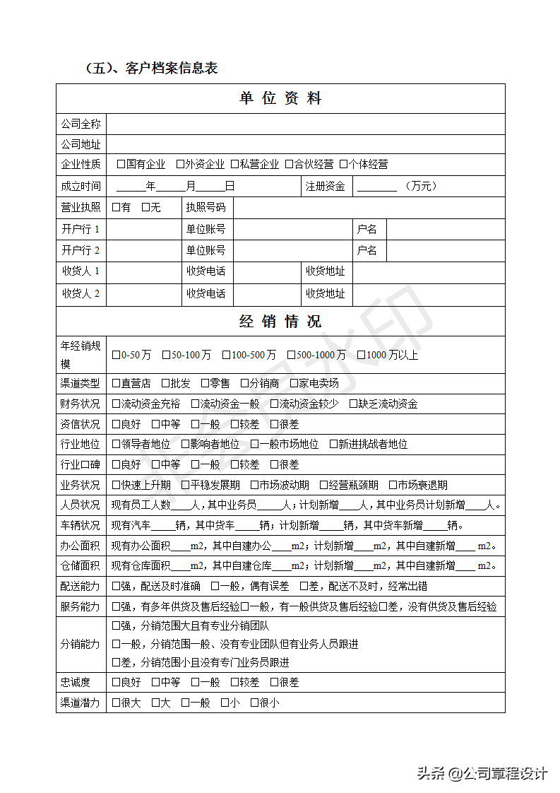「敬請收藏」某上市公司流出的全套銷售方案