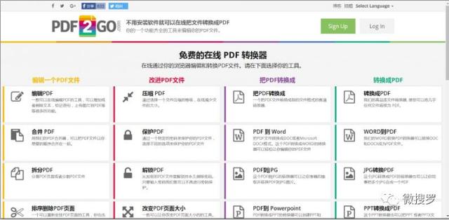 五個免費的在線 PDF 轉換器