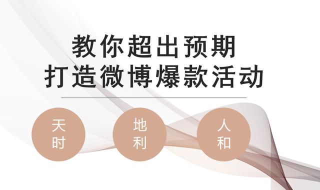 爆款微博營銷活動如何打造？三招教你超出客戶預期