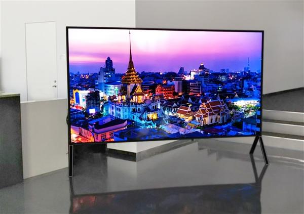 夏普秀120寸世界最大8K電視:還有5G 8K電視