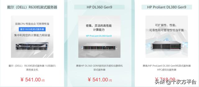 十次方分享：租服務器一般花費多少錢一年？