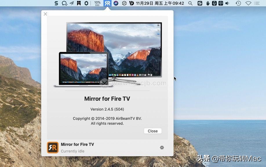 Mac智能電視應用投影程序---Mirror for Fire TV