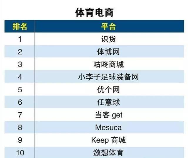這些電商平臺你知道幾個？