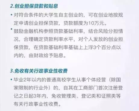 大學生創業有哪些優惠政策？