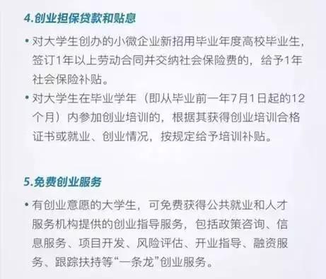 大學生創業有哪些優惠政策？