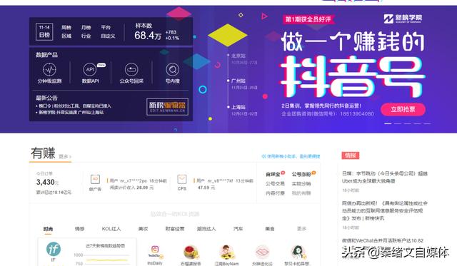 自媒體人必備素材網站，不知道寫什么，來這里就對了！