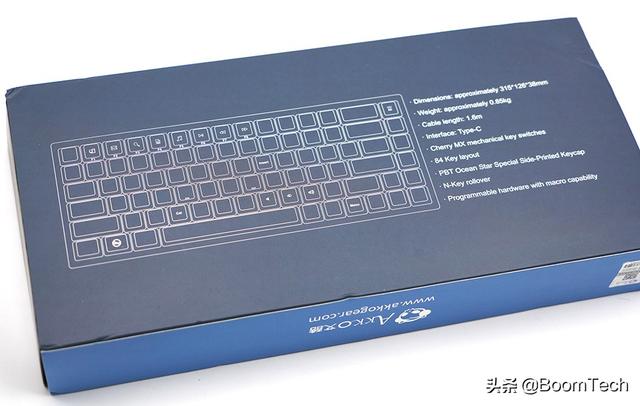 桌面上的海岸線 AKKO 3084SP海洋之星機械鍵盤開箱體驗