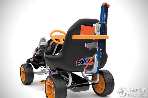終于不用再玩CQB啦:NERF × Hauck聯合推出炫酷“戰斗沖鋒車”