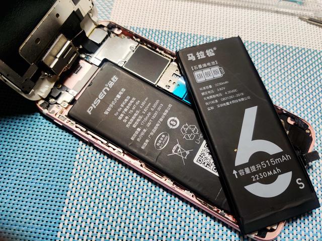 又省了購買新IPhone的錢，蘋果6S更換一塊電池 修修補補再戰3年