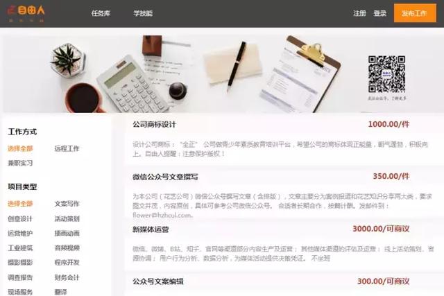 132個適合大學生和職場人兼職賺錢的網站，讓你每月多賺2k-10k