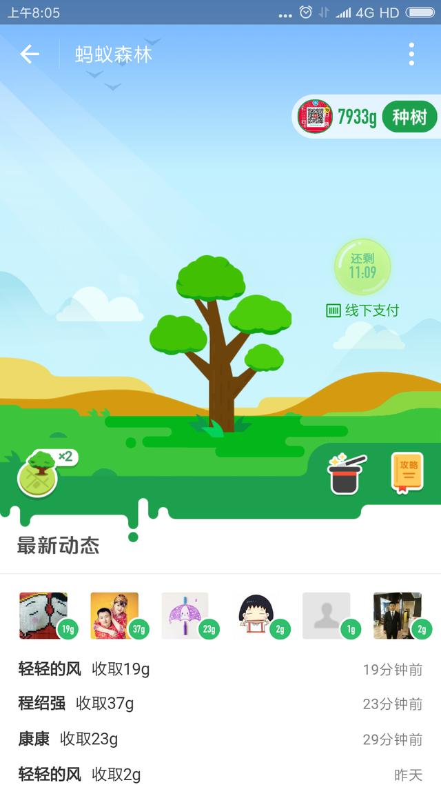 為環保加油！查看支付寶螞蟻森林真樹的方法，跟我一起種樹吧