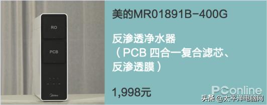8款熱銷凈水器橫評 一款產品不達標