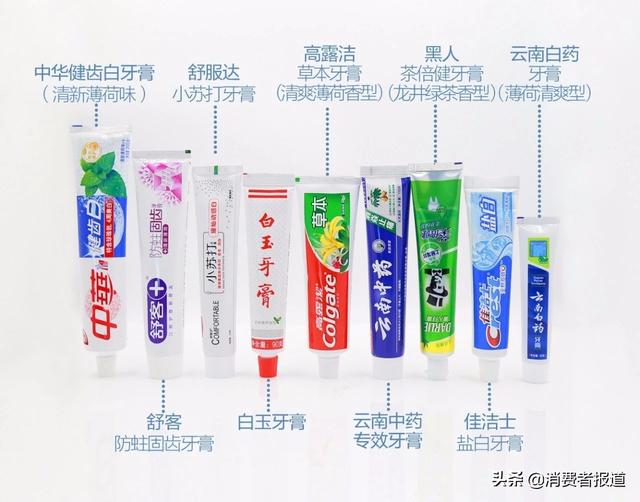 9款牙膏測試報告：黑人、舒客一項指標低于口腔專家推薦值