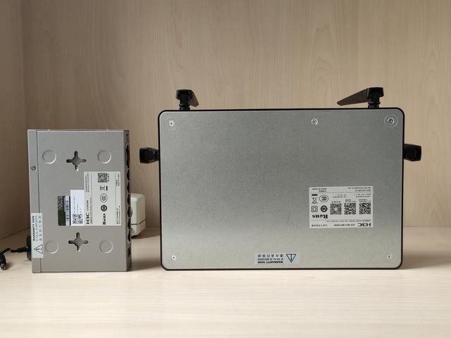 弱電箱網口不夠用，用華三8口千兆交換機搞定