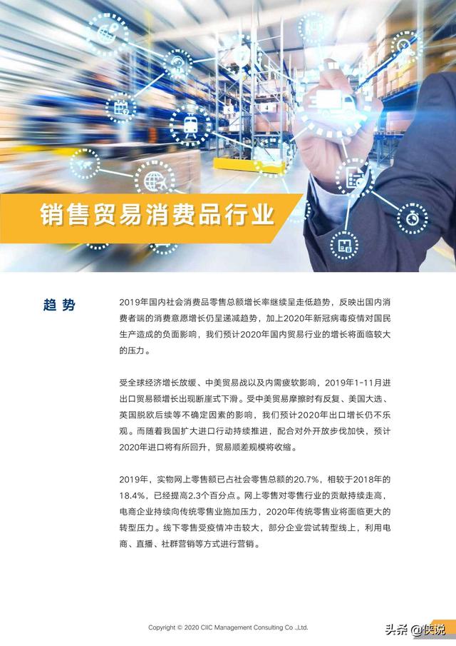 2020年重點行業薪酬趨勢指南(中智咨詢)