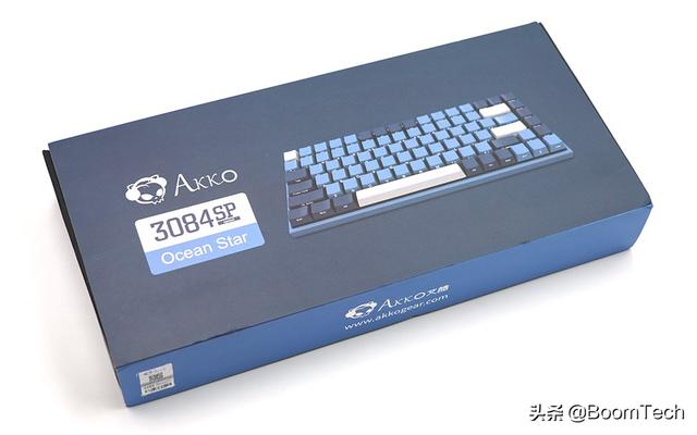 桌面上的海岸線 AKKO 3084SP海洋之星機械鍵盤開箱體驗