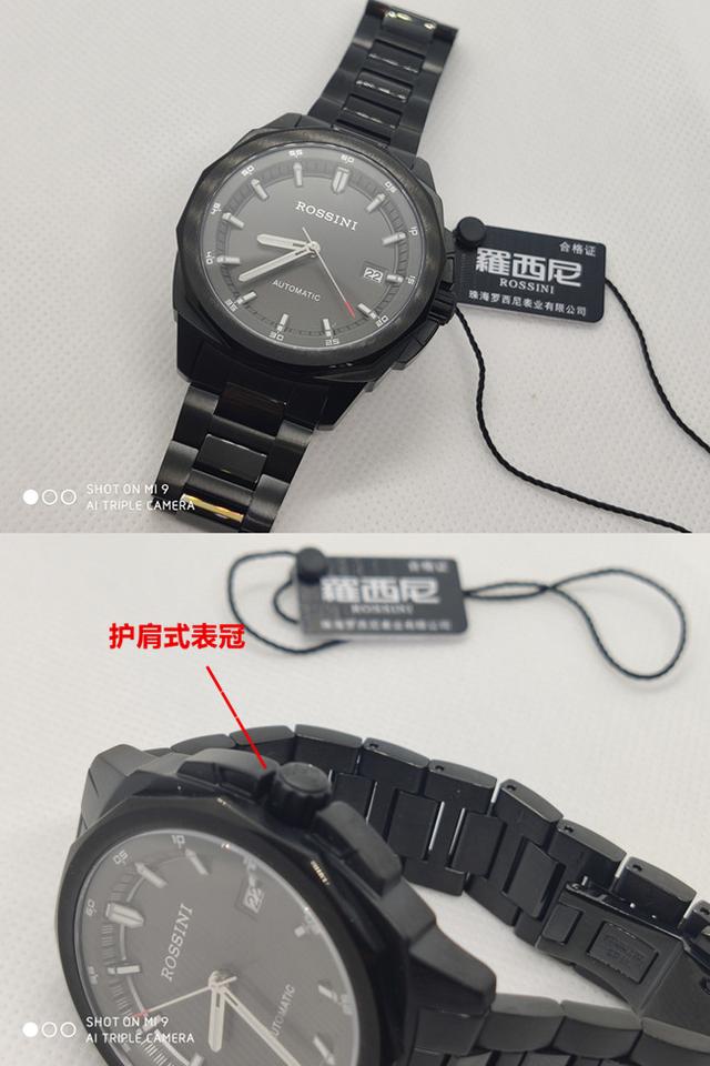 國貨手表哪個牌子好，羅西尼自動機械男表試用評價
