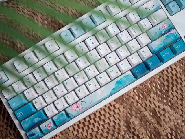 黑爵“蜻蜓點水”主題機械鍵盤評測:鍵盤也玩中國風