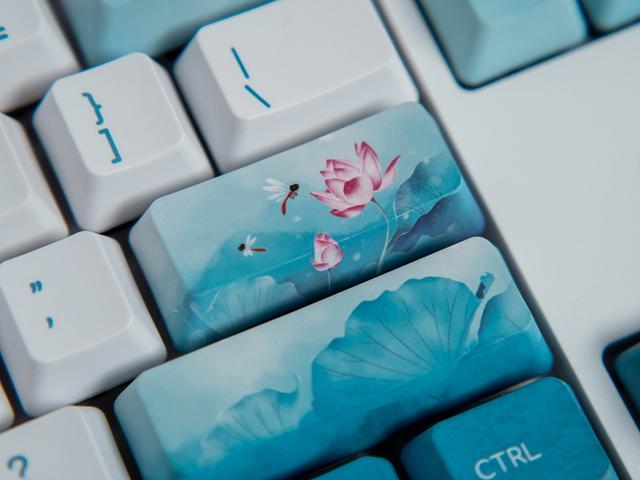 黑爵“蜻蜓點水”主題機械鍵盤評測:鍵盤也玩中國風